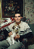 This is me with my adorable dog Cinnamon